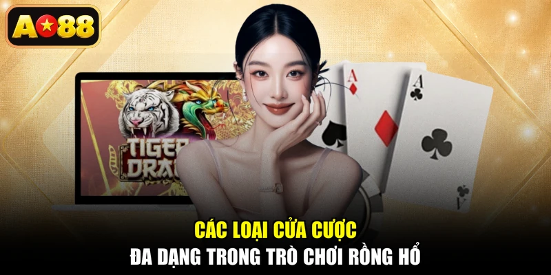 Các loại cửa cược đa dạng trong trò chơi Rồng Hổ