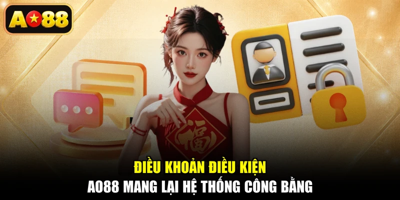 Điều khoản điều kiện AO88 mang lại hệ thống công bằng