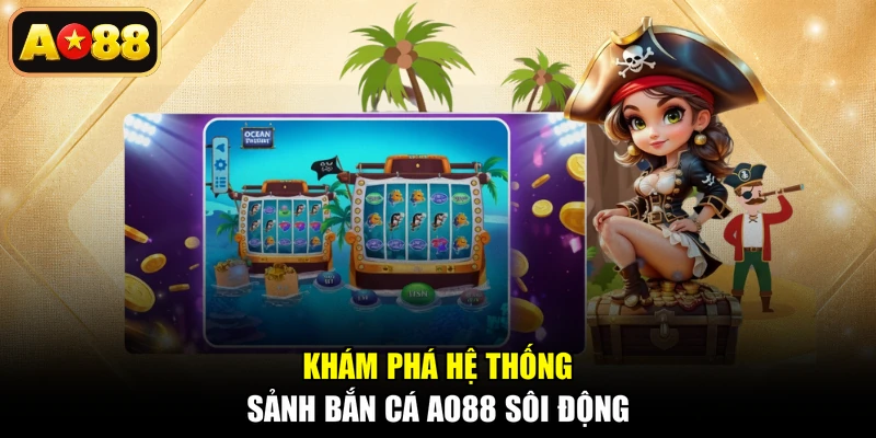 Khám phá hệ thống sảnh bắn cá AO88 sôi động
